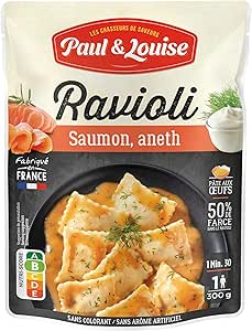 Paul & Louise ravioli saumon aneth 300g avis